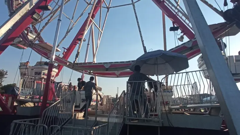 ¡Muere de envidia! Esta rueda de la fortuna ha estado en más festivales que tú