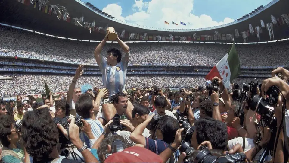 Video inédito de Diego Armando Maradona en México 86 sale a la luz