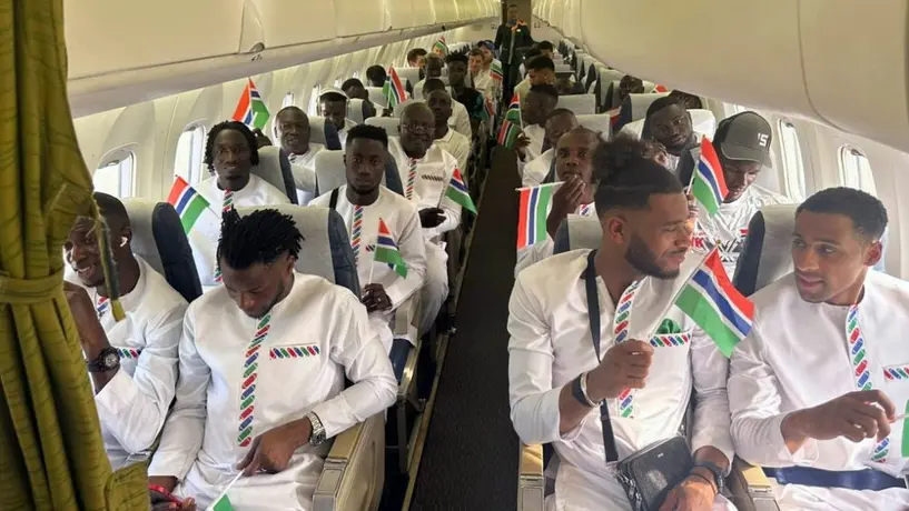 ¡Pudo ser una tragedia! Selección de Gambia se salva de accidente aéreo