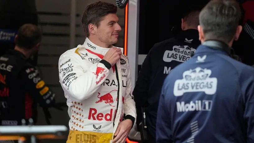 Verstappen y su reacción tranquila al ser penalizado con 5 segundos en el GP de Las Vegas