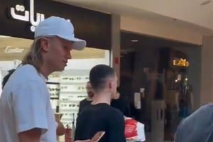 Haaland se niega a tomarse fotos con los hijos de los jugadores de Fluminense