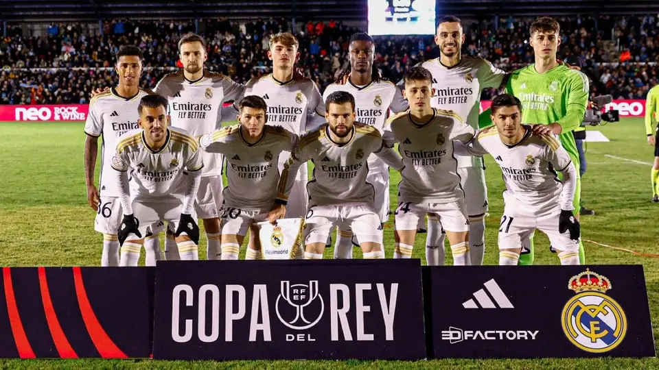 Sin sorpresas, Real Madrid vence 1-3 a Arandina y avanza Octavos de Final de Copa del Rey
