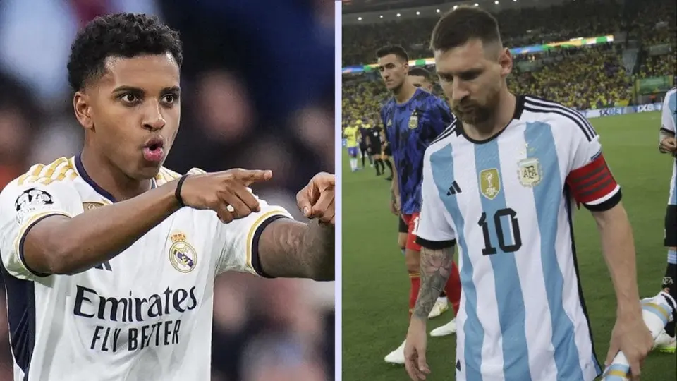 Rodrygo evade el 'encontronazo' con Messi por órdenes del Real Madrid: "No puedo hablar"