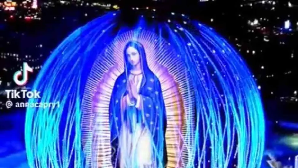 ¡Vaya celebración!  Las Vegas se ilumina para celebrar el día de la Virgen de Guadalupe en The Sphere