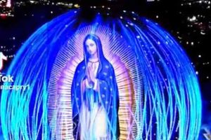 ¡Vaya celebración!  Las Vegas se ilumina para celebrar el día de la Virgen de Guadalupe en The Sphere