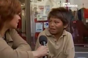 Se vuelve viral la tierna entrevista que le hizo Cristina Pacheco a un niño