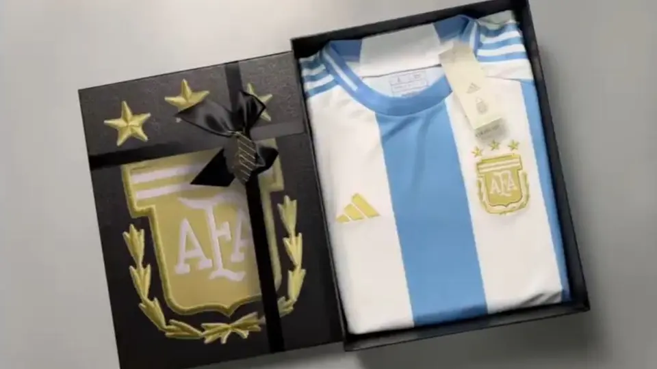 ¡Nueva Albiceleste! Se filtró el nuevo jersey de la Selección Argentina para la Copa América