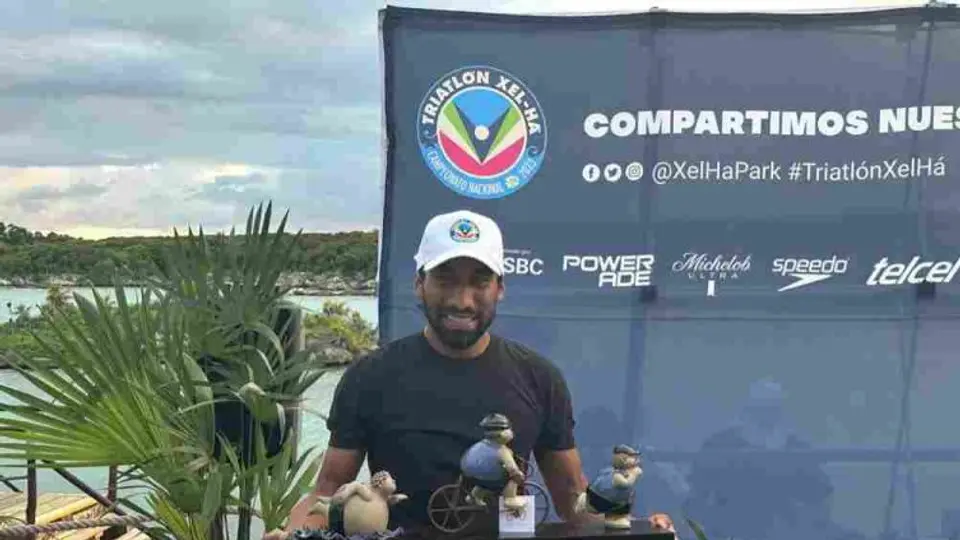 Crisanto Grajales se dijo entusiasmado para competir en el Triatlón Xel-Há