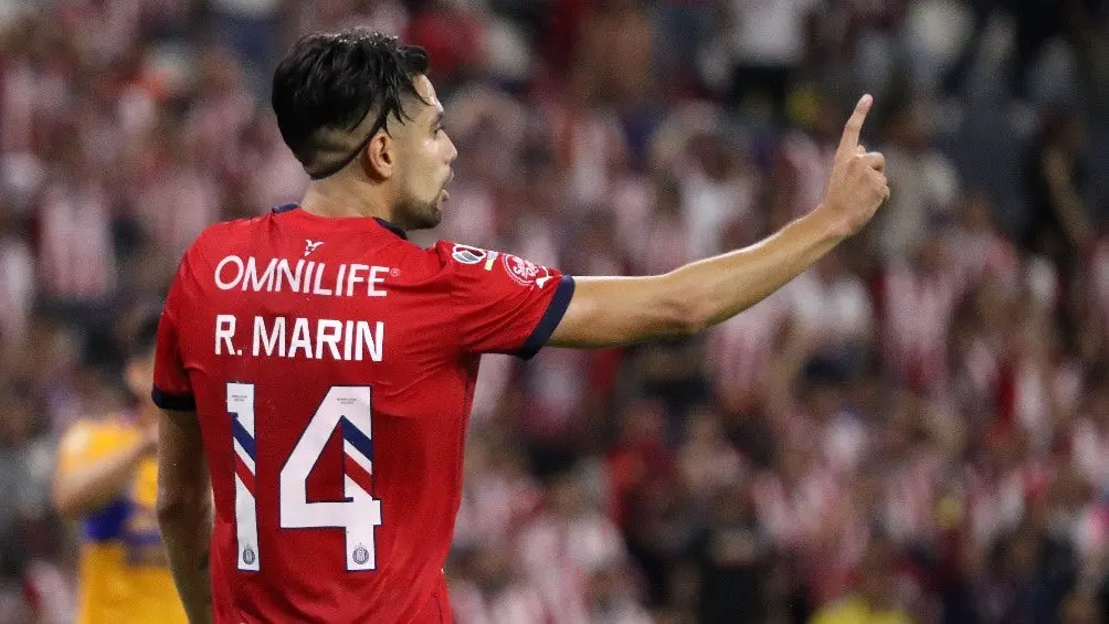 Ricardo Marín portando el 14 en Chivas | MEXSPORT