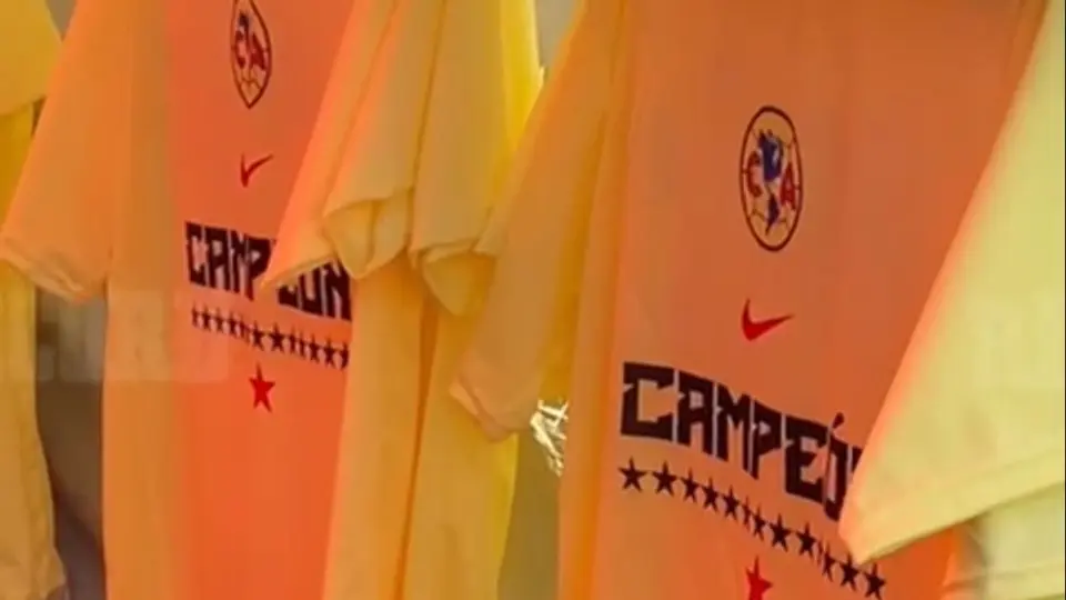 ¿Festejo antes de tiempo? Vendedores ambulantes ya venden playeras de 'América Campeón'