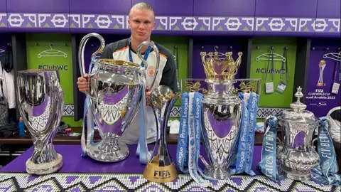 The Best: Erling Haaland luce como favorito sobre Kylian Mbappé y Lionel Messi