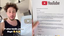 Luisito Comunica recibe placa de YouTube por sus primeros 100 mil seguidores… ¡Cuando ya lleva 40 millones!
