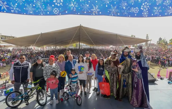Celebra Pedro Rodríguez el Día de Reyes en Atizapán de Zaragoza