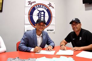 ¡Hacia la Gran Carpa! Édgar Lugo es nuevo beisbolista de los Tigres de Detroit