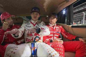 ¿En limosina? Las entrevistas post carrera en el GP de Las Vegas fueron lejos de la pista
