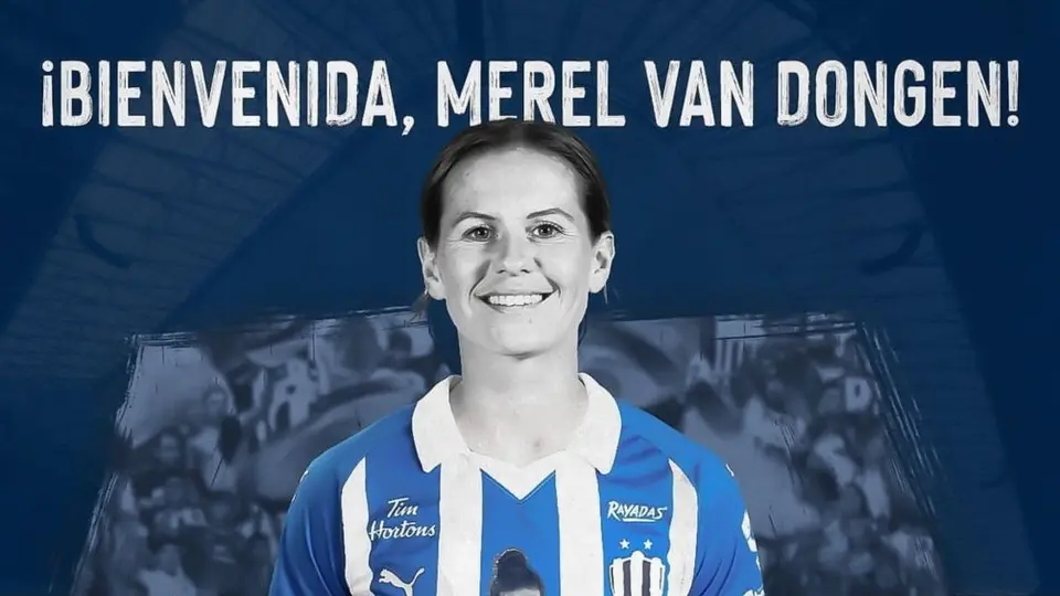 Oficial: Merel Van Dongen es nueva futbolista de Rayadas