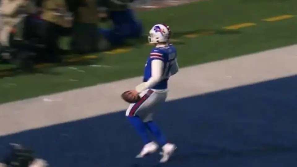 ¡Histórico! Josh Allen anota uno de los touchdowns más largos para un QB en Playoffs