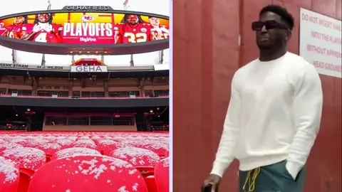 Tyreek Hill regresa a Arrowhead Stadium con "las bol.. congeladas"