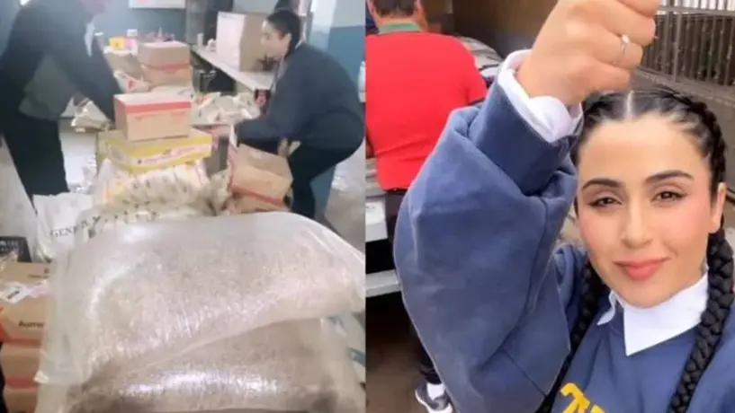 ¡Influencer regala una tonelada de comida! Entérate quién es