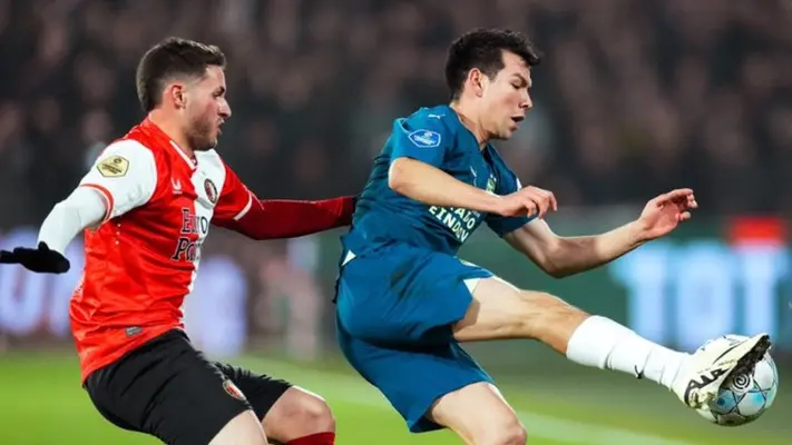 Feyenoord elimina a PSV de la Copa Países Bajos; Santiago Giménez y 'Chucky' fueron titulares