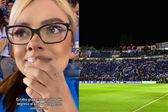 Aficionada de Cruz Azul 'rompe en llanto' tras ver mosaico en regreso al Ciudad de los Deportes