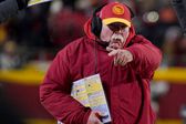 Bigote de Andy Reid se congela en el triunfo de los Chiefs frente a Dolphins