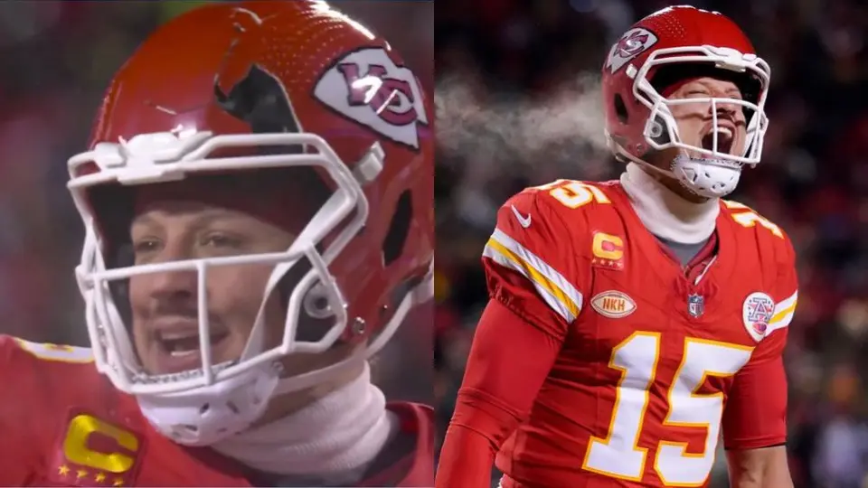 Casco de Patrick Mahomes se pudo haber roto por este sorprendente motivo