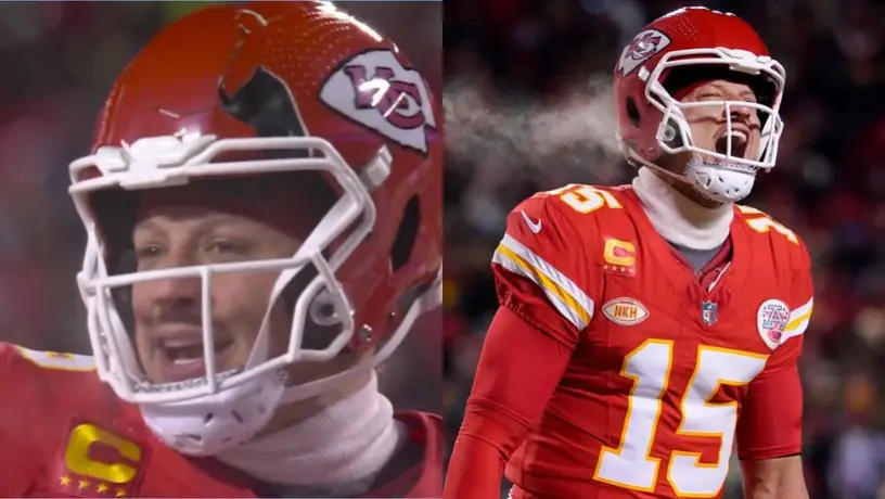 Casco de Patrick Mahomes se pudo haber roto por este sorprendente motivo