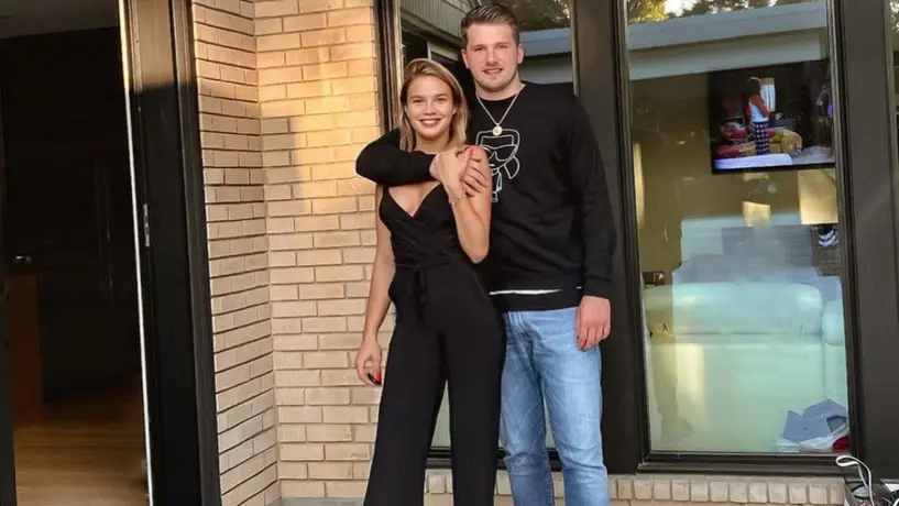 Luka Doncic y su esposa, Anamaria Goltes, compartieron la llegada de su primera hija