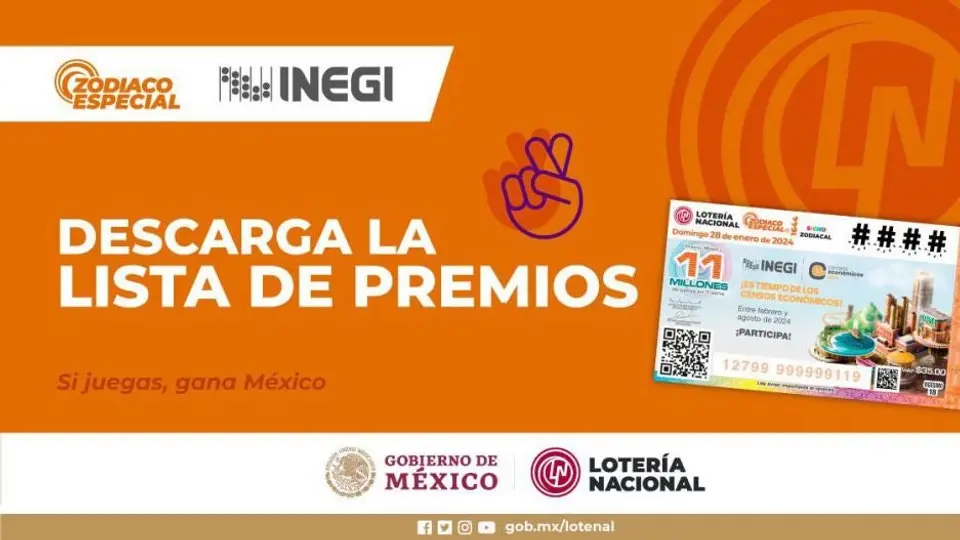 Resultados del Sorteo Zodiaco 1644 enero 2024: Número ganador Tauro 2928