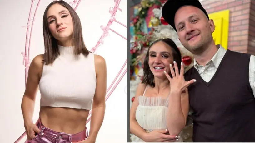 Hermano de Ximena Sariñana propone matrimonio a actriz Nashla Aguilar en programa en vivo