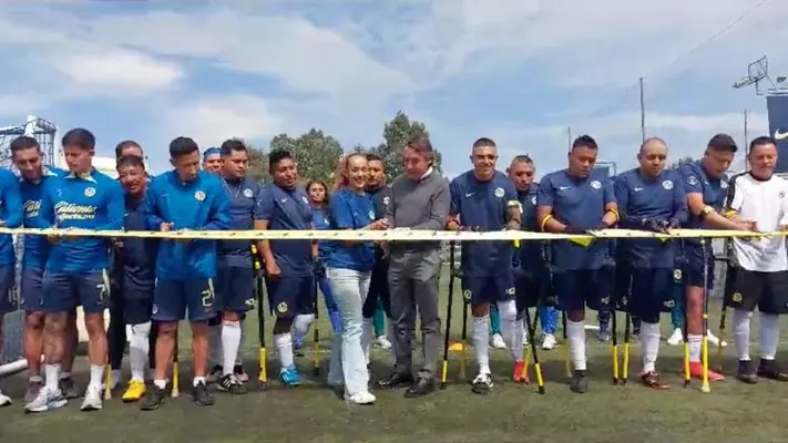 América presentó a su equipo de amputados en su búsqueda de igualdad
