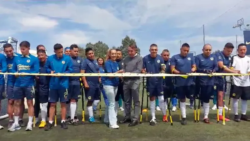 América presentó a su equipo de amputados en su búsqueda de igualdad