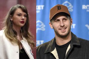Jared Goff presume su conocimiento en canciones de Taylor Swift