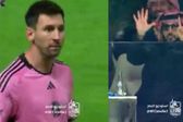 ¡Un 'six' y a dormir! La épica reacción de Turki Sheikh al cambio de Lionel Messi ante Al-Nassr