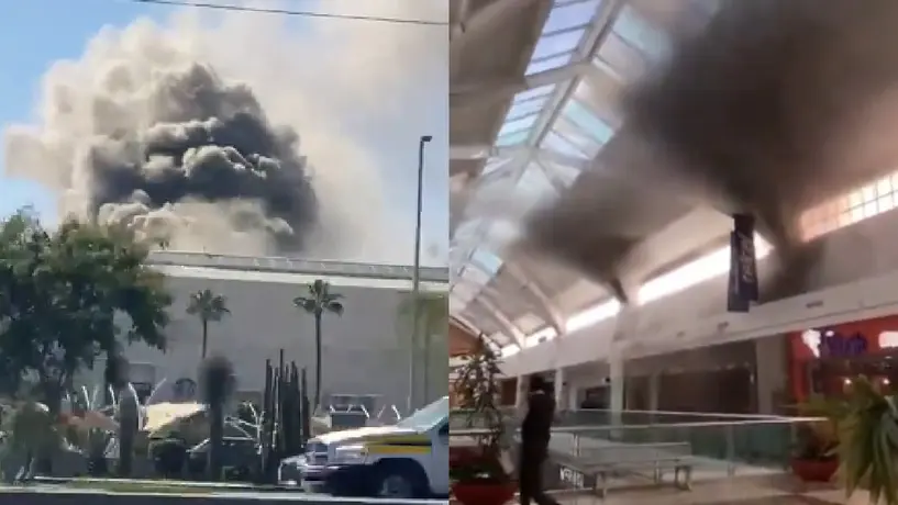 Incendio en Galerías Laguna de Torreón; restaurante de alitas el posible responsable