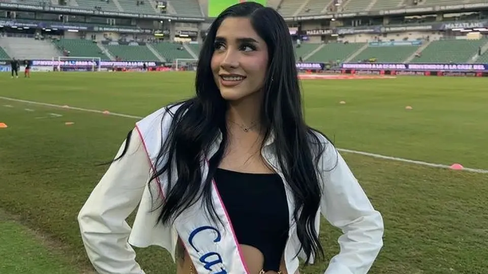Sam Espinosa: La reina de belleza que cautivó y enamoró en el protocolo de la Liga MX