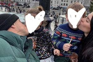 Chicharito y su exesposa, Sarah Konan, se reúnen en Londres para pasar tiempo con sus hijos