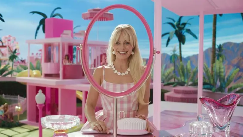 Margot Robbie reacciona después de que no fue nominada a los Premios Oscar por su trabajo en 'Barbie'