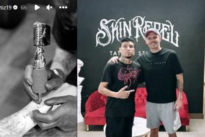 Tano Ortíz 'presume' su nuevo tatuaje previo a jugar la Liguilla con Rayados