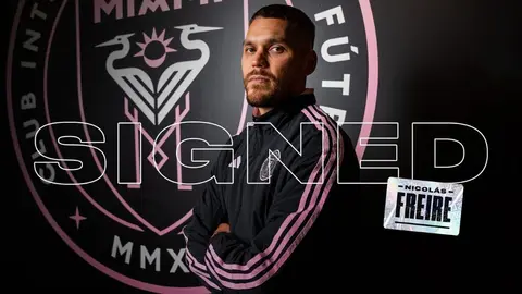 ¡Oficial! Nico Freire es nuevo jugador del Inter Miami
