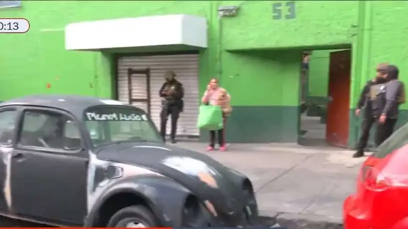 Cateo termina en balacera en la colonia Doctores