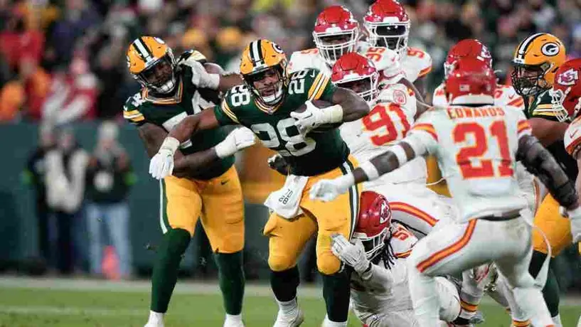 ¡Congelados! Los Green Bay Packers anularon a los Kansas City Chiefs y se impusieron 27-19