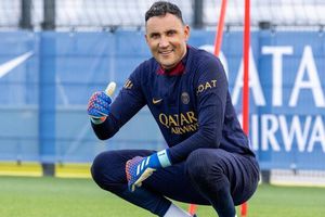 Keylor Navas recibe emotivo mensaje de su esposa en su primer entrenamiento del 2024