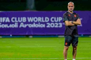 ¡Siempre atento! El gesto de Guardiola con Walker previo a la Final del Mundial de Clubes