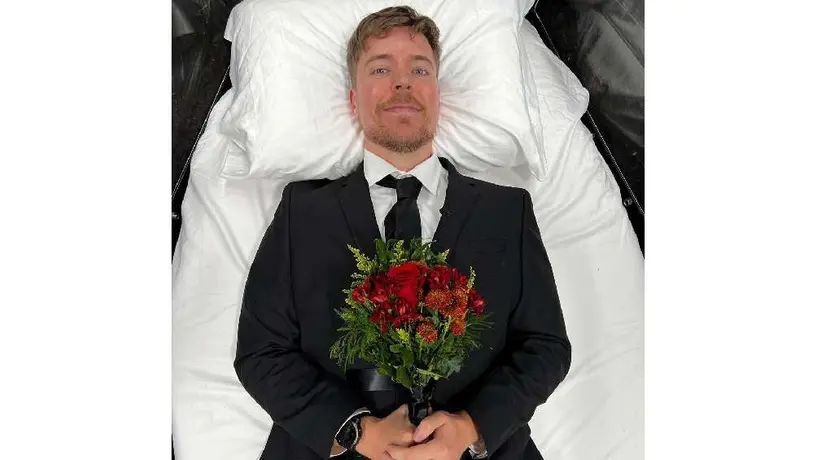 MrBeast cumple reto de pasar 7 días enterrado