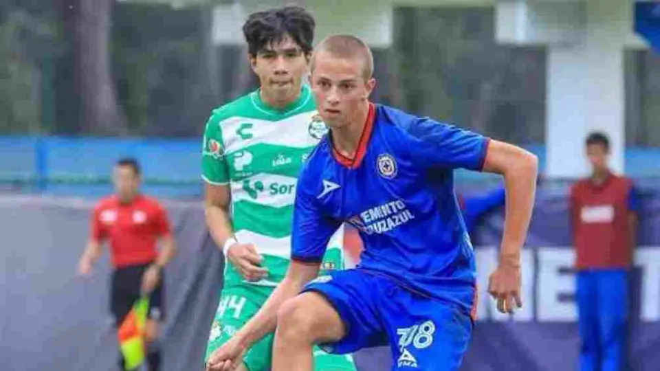 Emiliano Castañeda, promesa de Cruz Azul, tuvo un 2023 muy productivo