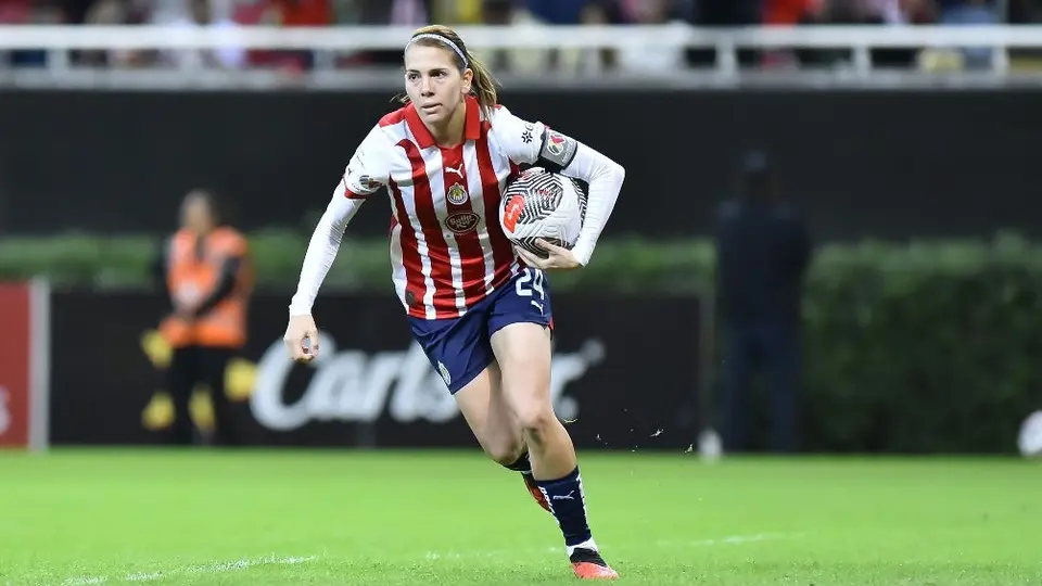 'Licha' Cervantes anota doblete para empatar la Semifinal de Ida contra el América Femenil