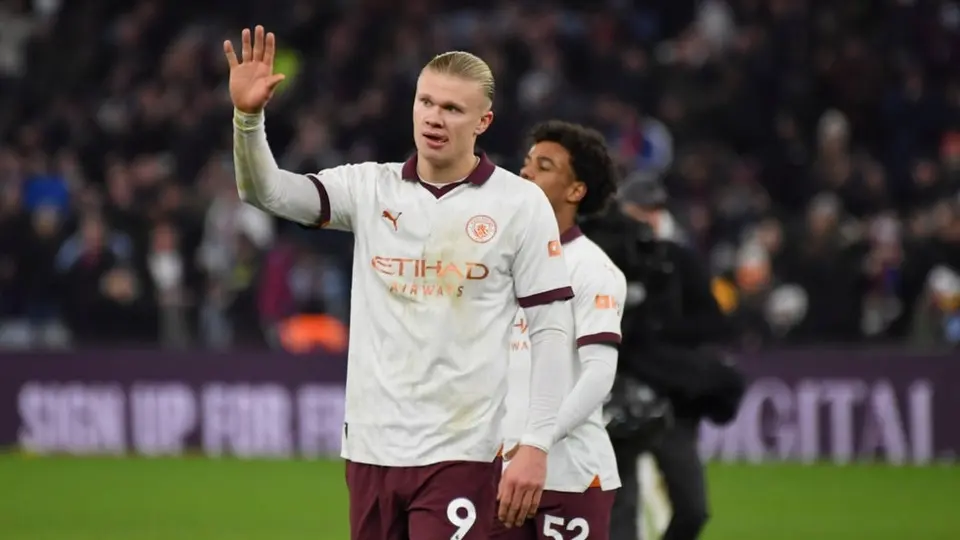 Pep Guardiola sobre lesión de Haaland: 'Veremos qué pasa'