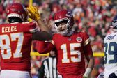 Mahomes y Kelce se convierten en la pareja mariscal-receptor con más anotaciones en Playoffs